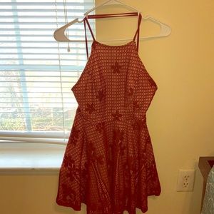Red Lace Dress